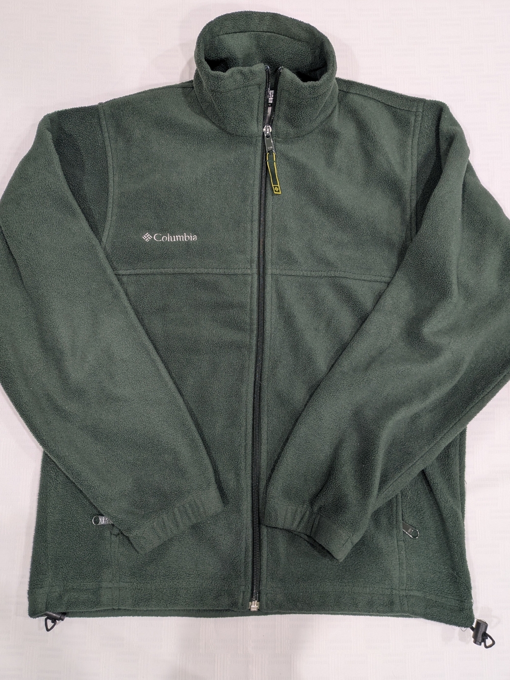 Columbia Men's Forest Green Full-Zip Fleece Jacket